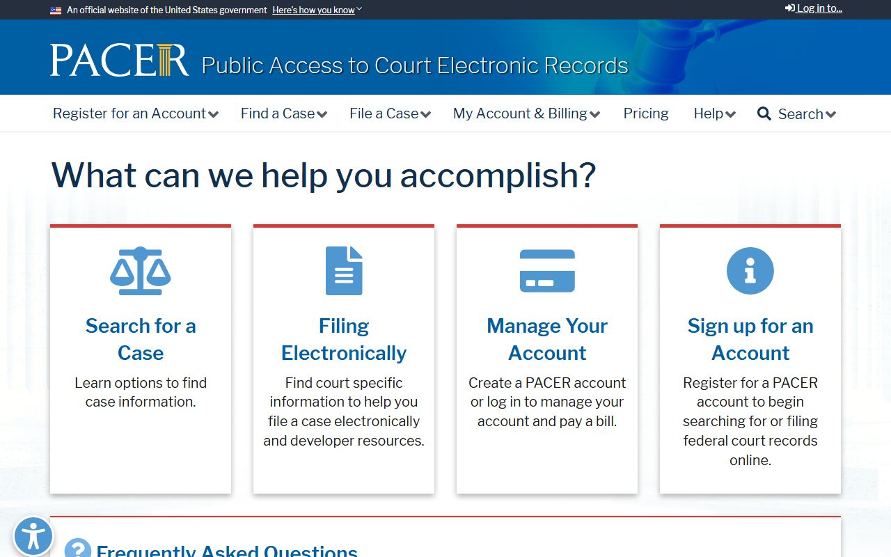 Haskell County court dockets PACER federal access