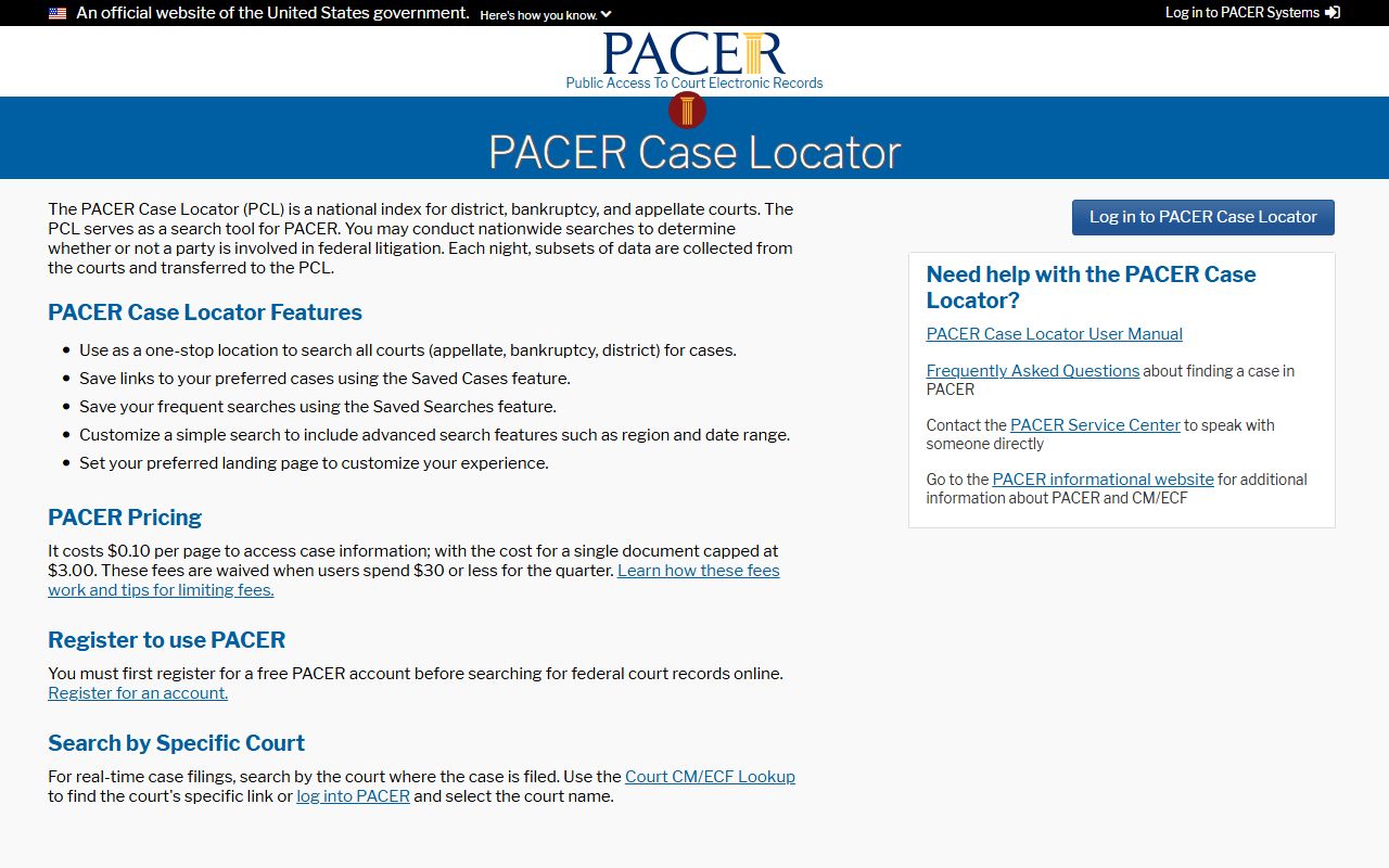 Haskell County court dockets PACER Case Locator