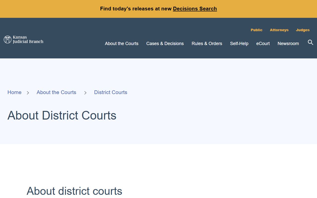 Haskell County court records Kansas district courts overview